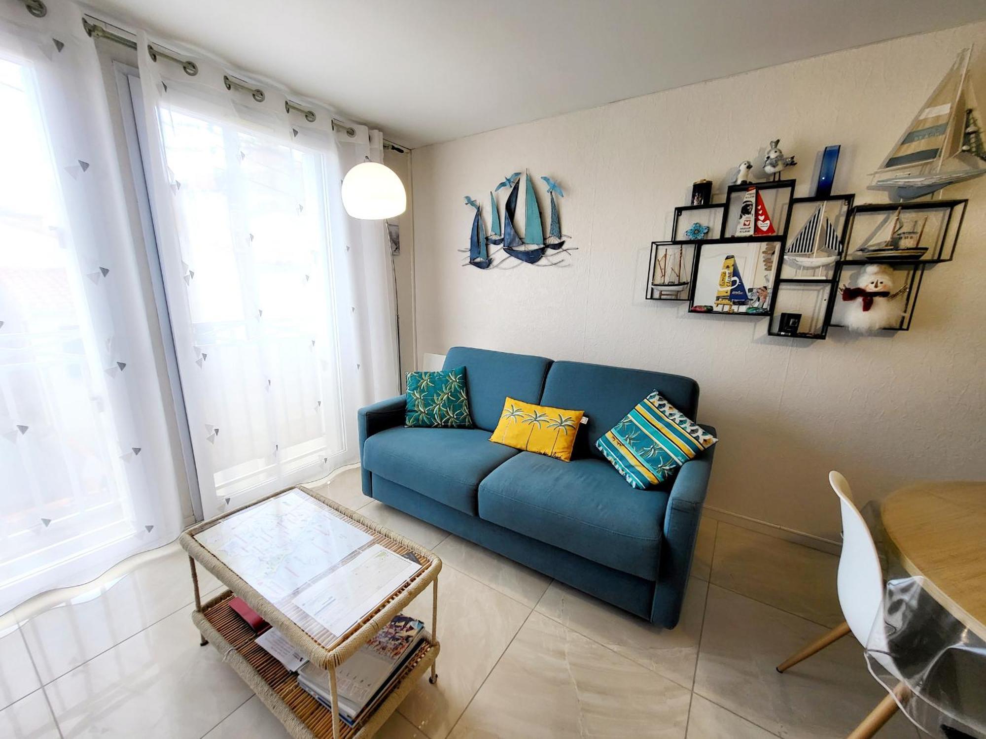 Appartement Moderne Au Centre-Ville, 150M Plage, Wifi, Confort Ideal Pour Familles - Fr-1-92-876 莱萨布勒-多洛讷 外观 照片