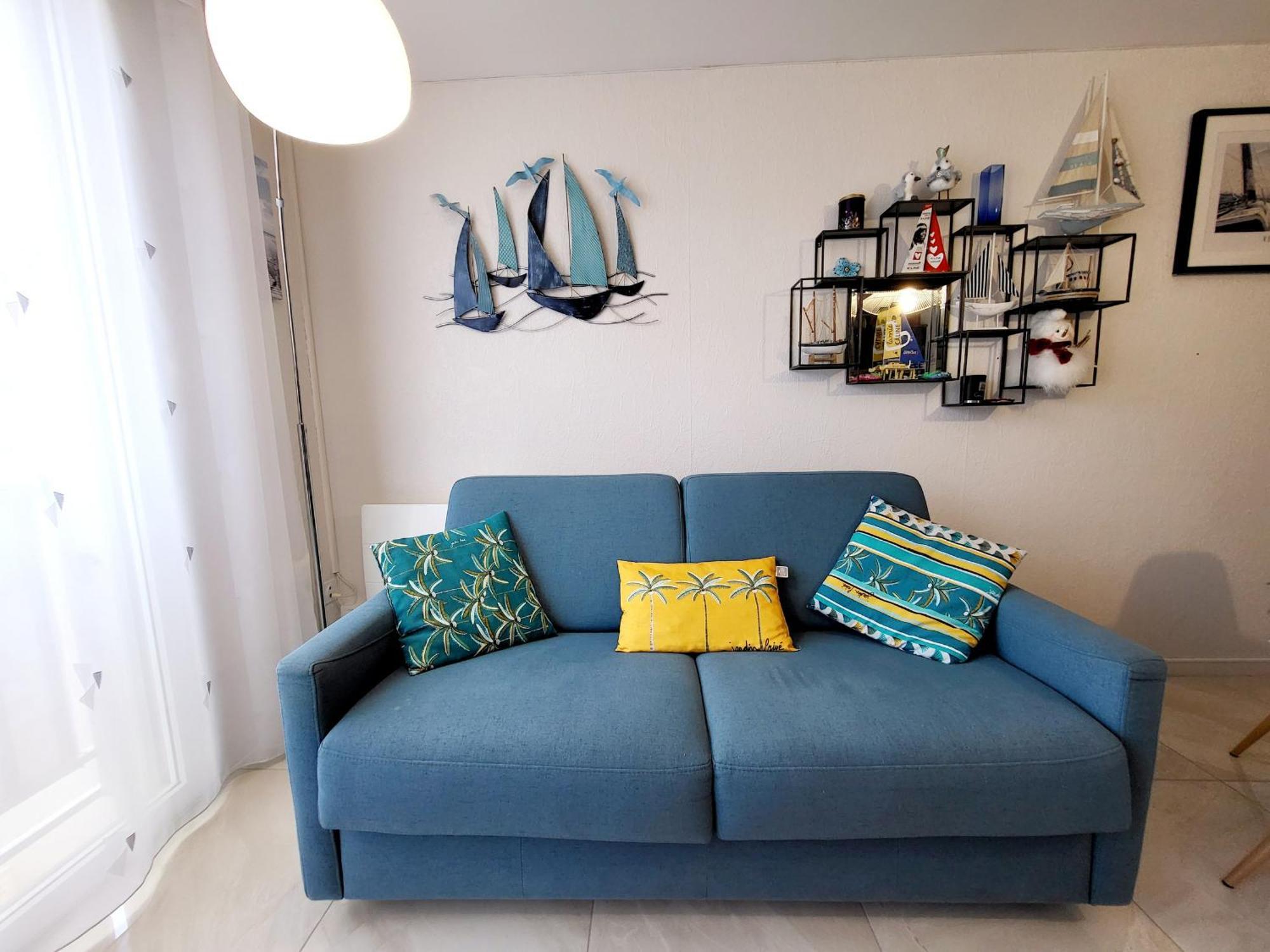Appartement Moderne Au Centre-Ville, 150M Plage, Wifi, Confort Ideal Pour Familles - Fr-1-92-876 莱萨布勒-多洛讷 外观 照片